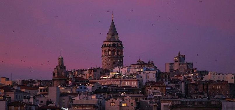 ISTANBUL’S GALATA TOWER MARKS WORLD CANCER DAY