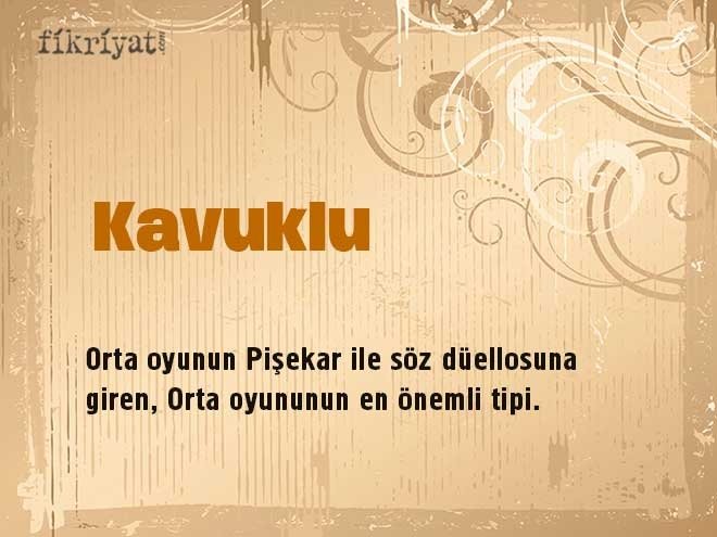 Kavuklu