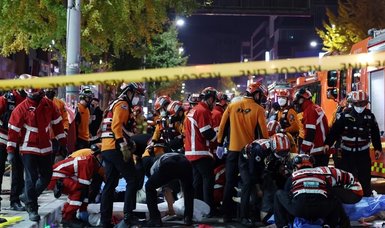 Dozens killed, scores injured in Halloween crush in South Korean capital