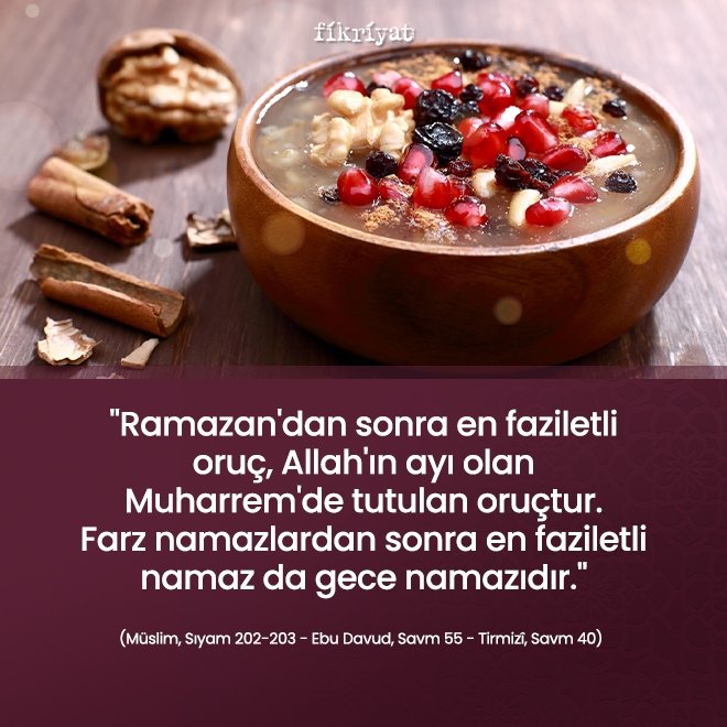 Aşure günü oruç tutmak