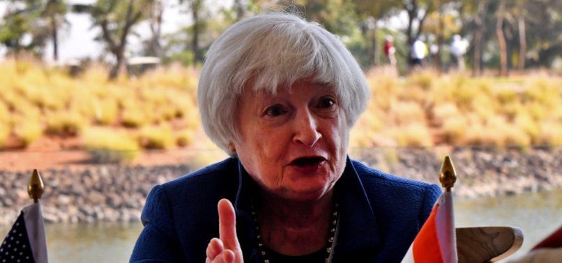 YELLEN SAYS ABSOLUTELY NECESSARY FOR G20 TO CONDEMN WAR IN UKRAINE