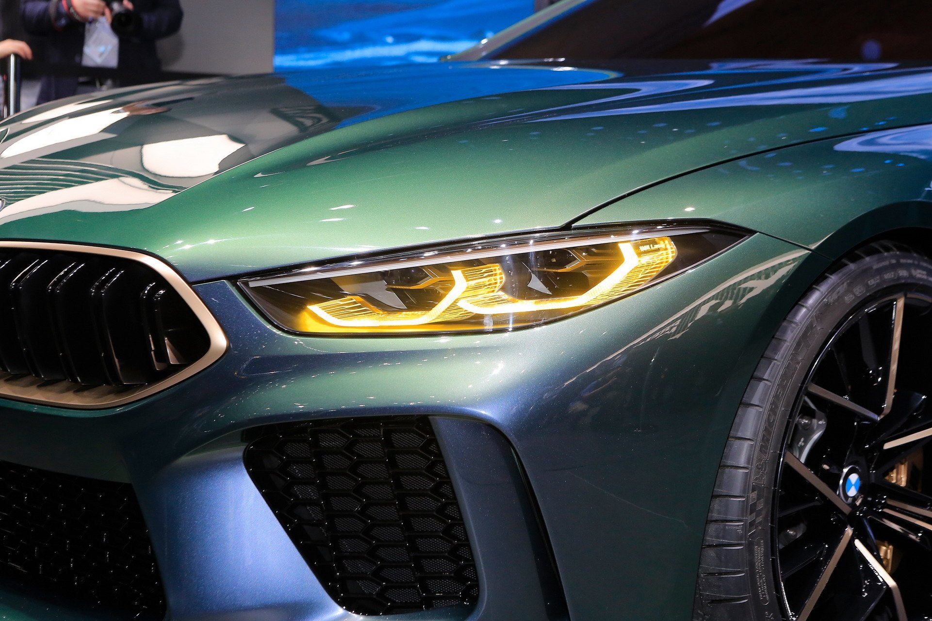 BMW m8 в Нью Йорке