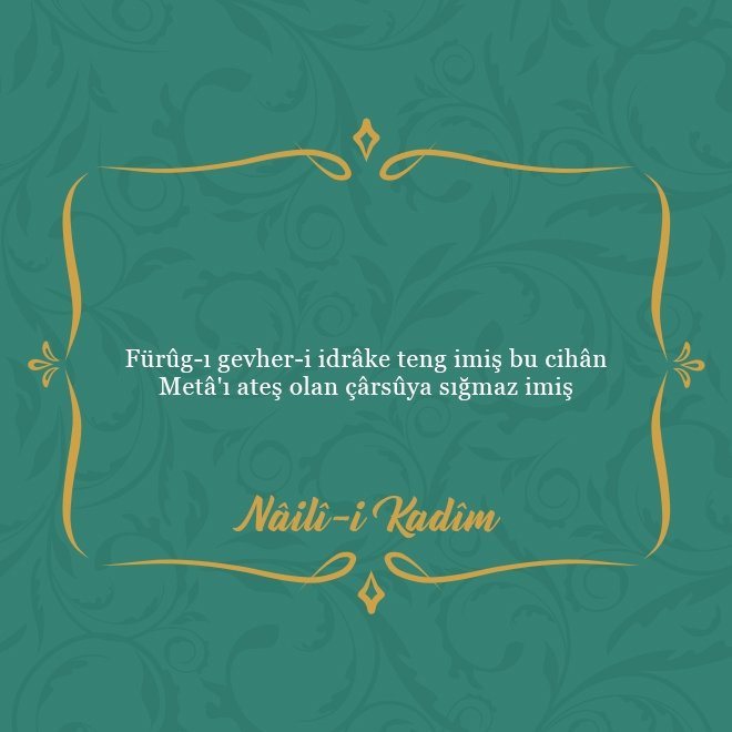 Divan şairlerinden en güzel beyitler