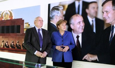 Merkel: Gorbachev shows how 'single statesman can change the world'