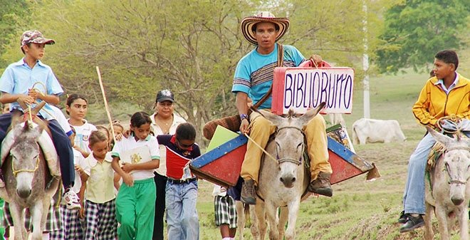 Biblioburro Kütüphanesi / Kolombiya
