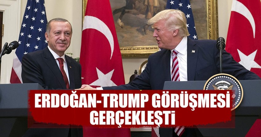 Erdoğan Trump görüşmesi sona erdi