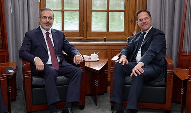 Turkish foreign minister, Dutch premier discuss bilateral ties, Gaza war