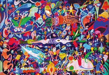 Çocuklara özel çağdaş sanat sergisi