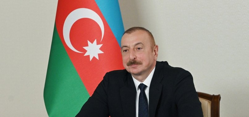 AZERBAIJANI LEADER WARNS ARMENIA AGAINST TERRITORIAL DEMANDS OVER KARABAKH