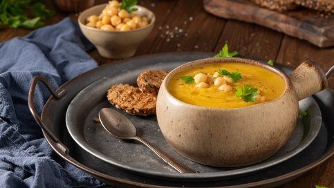 Kimyonlu Nohut Çorbası