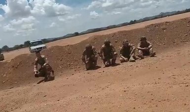 Footage shows Chadian soldiers lining up and disarming French soldiers circulating on internet