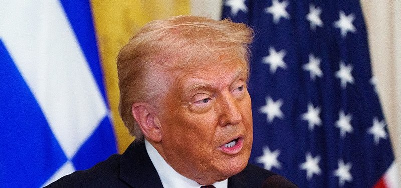 Trump dismisses group chat security leak as a 'glitch'