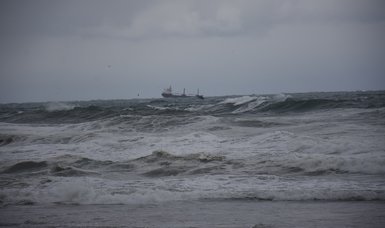 Russian-flagged ship sinks off Black Sea coast in Turkey