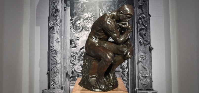 CASTING OF RODINS THINKER FETCHES 10.7 MLN EUROS AT PARIS AUCTION