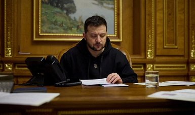 Zelensky says 'indifference kills along with hatred'