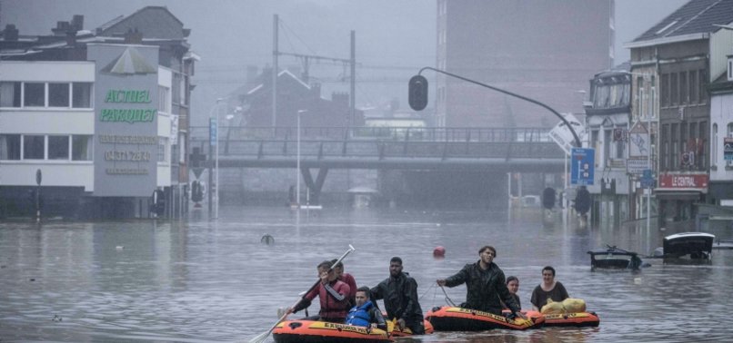 NINE DEAD AND FOUR MISSING FOLLOWING STORMS IN BELGIUM