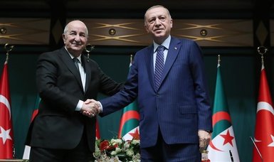 Turkish, Algerian presidents meet in Istanbul for talks
