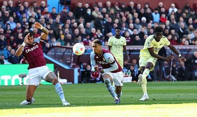 Bukayo Saka strike enough to earn Arsenal win at Aston Villa