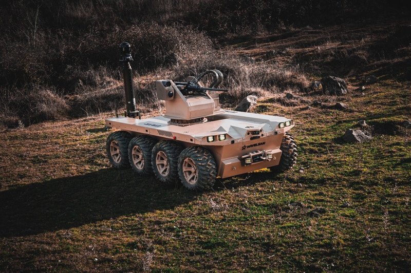 Turkish-made unmanned land vehicle Kapgan test-fires successfully
