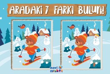 Aradaki 7 Farkı Bulun!
