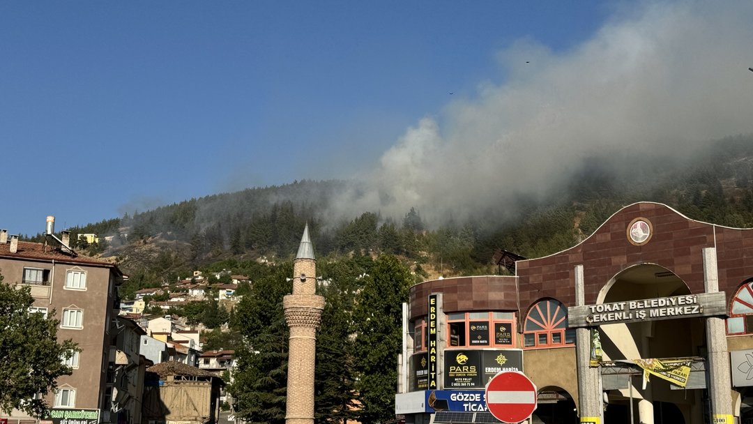 TOKAT’TA ORMAN YANGINI
