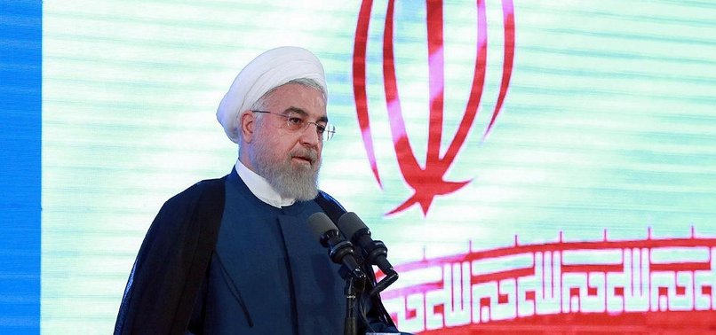 IRANS ROUHANI WARNS MACRON OF LOOMING NUCLEAR STEP