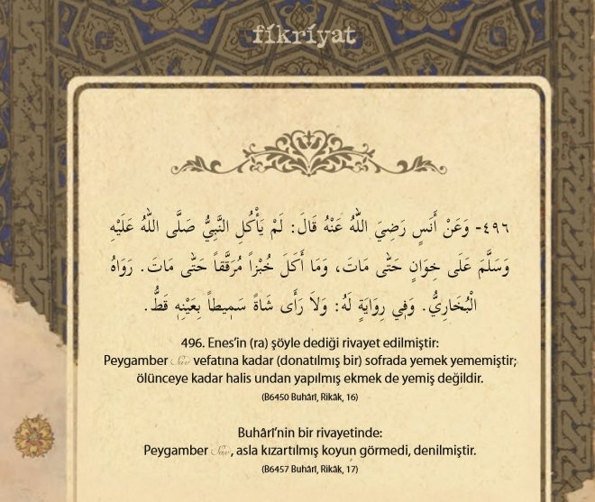 Sade yaşamaya dair 25 hadis