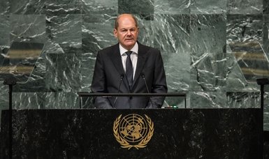 German chancellor blasts Russia's 'blatant imperialism' in UN speech