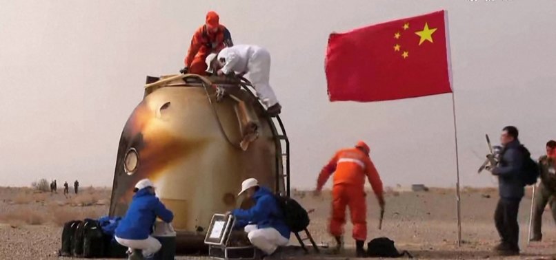 CHINESE ASTRONAUTS LAND ON EARTH AFTER CHINAS LONGEST CREWED SPACE MISSION