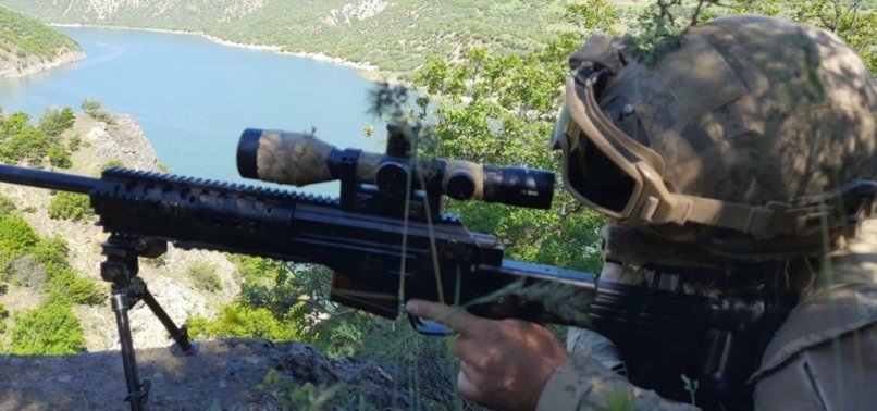 TURKISH TROOPS NEUTRALIZE 12 PKK TERRORISTS IN DOMESTIC ANTI-TERROR OPERATIONS