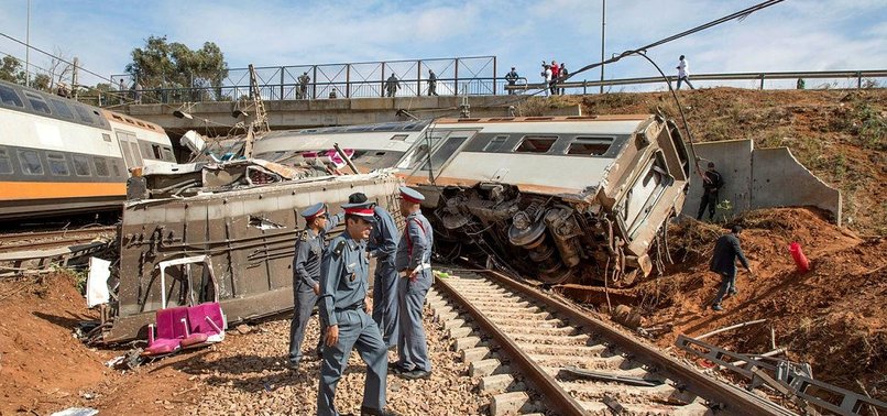 AT LEAST 7 KILLED AS PASSENGER TRAIN DERAILS IN MOROCCO