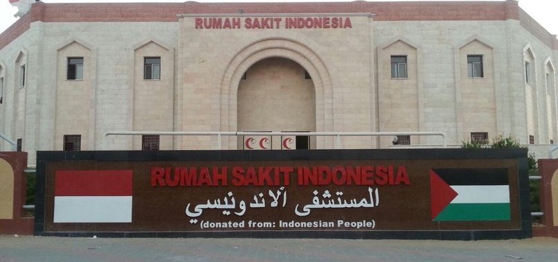 INDONESIAN HOSPITAL IN GAZA SUFFERS DAMAGE BY ISRAELI ATTACK