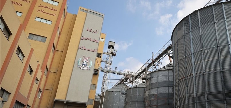GAZAS SOLE GRAIN MILL CEASES TO OPERATE AFTER BEING SEVERELY DAMAGED BY ISRAELS HEAVY BOMBING