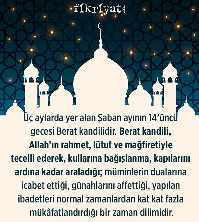 ÜÇ AYLARDA FAZİLETİ BOL BİR GECE: BERAT