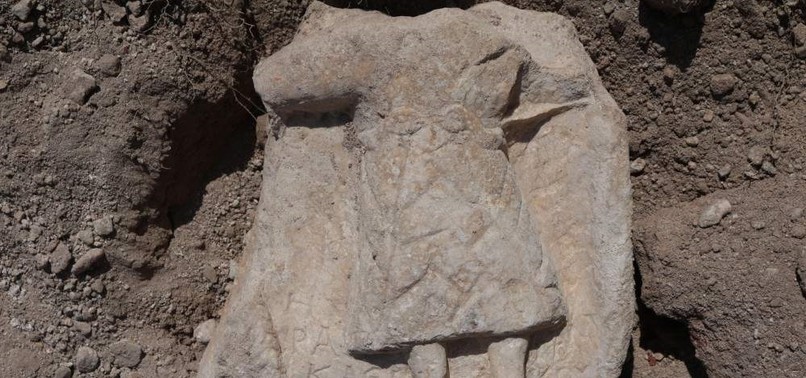 1,800-YEAR-OLD ANCIENT SLAB UNEARTHED IN TURKEYS NORTHERN KARABÜK PROVINCE