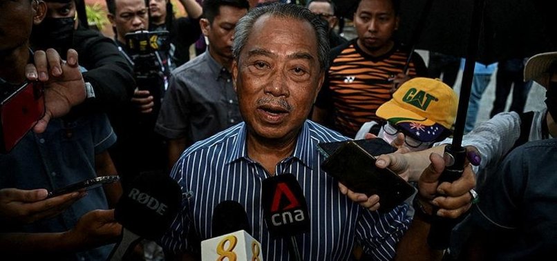 MALAYSIAS EX-PREMIER MUHYIDDIN CLAIMS WIN IN GENERAL ELECTION