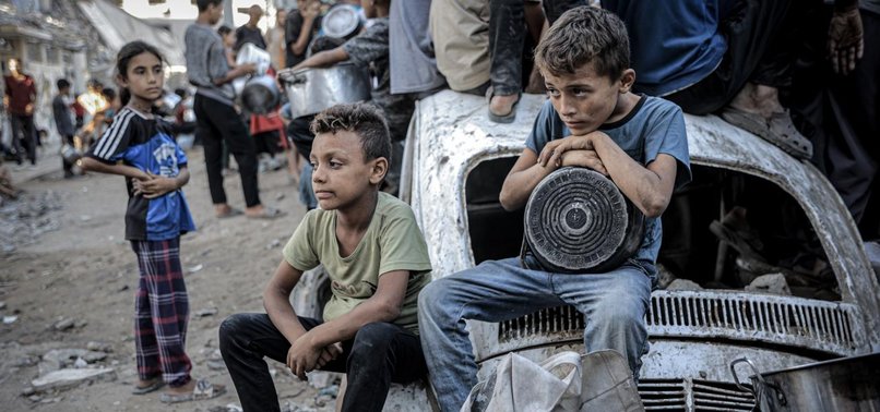 ISRAEL DENIES FAMINE IN GAZA DESPITE STARVATION IMAGES