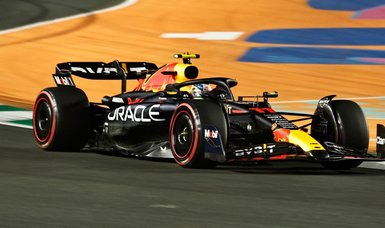Perez on pole in Saudi Arabia as Verstappen hits trouble