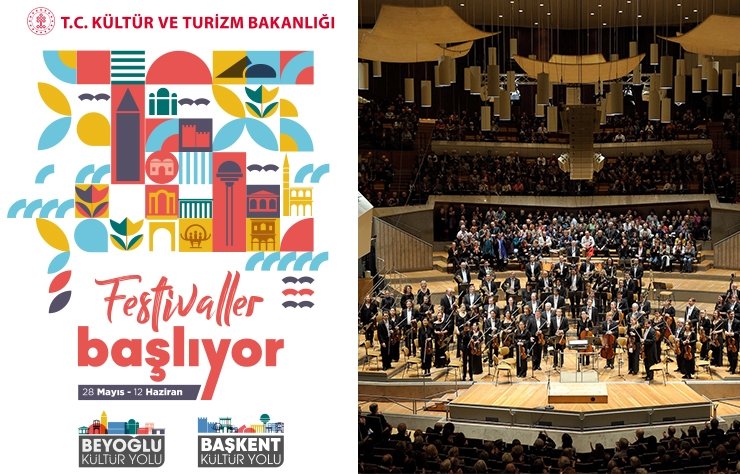 "Beyoğlu ve Başkent Kültür Yolları’nda festival coşkusu" haberi...
