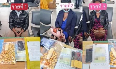 Three Kenyan women arrested at Phuket airport for trying to smuggle cocaine in vagina and stomach