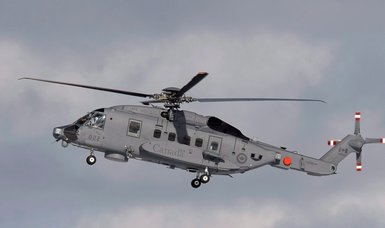 China defence ministry: Canadian military helicopter in South China Sea violated laws