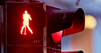 German town transforms traffic lights with 'Elvis Presley' figures to commemorate singer