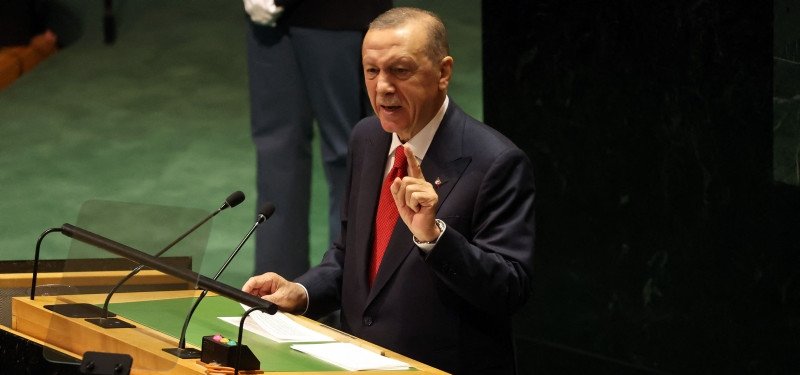 No status other than Azerbaijani territory acceptable for Karabakh: Turkish president tells UN