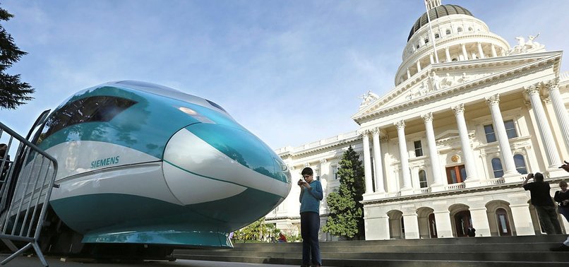 TRUMP WANTS CALIFORNIA TO PAY BACK BILLIONS SPENT FOR HIGH-SPEED TRAIN