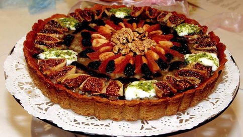 Aşureli Türk Kahveli Tart