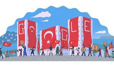 Google Doodle marks Turkey's 97th Republic Day