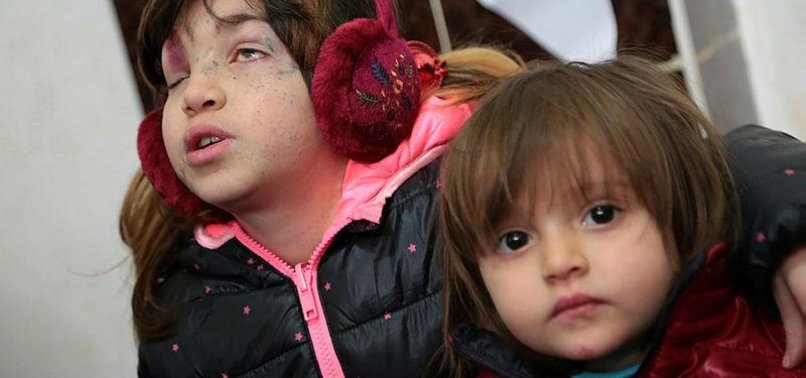 SYRIAN GIRL TURNED BLIND AFTER ATTACK HOPES TO RECOVER