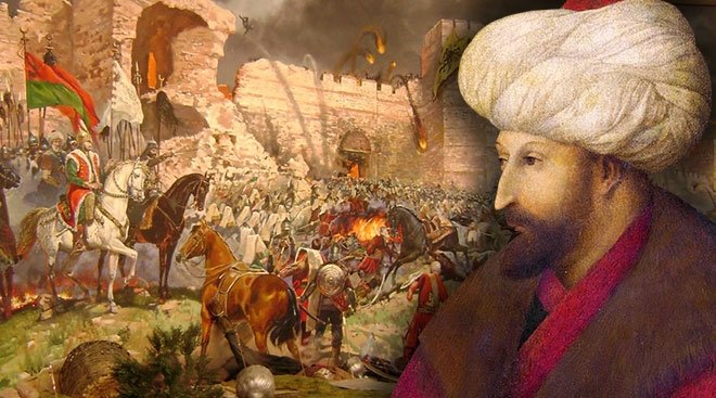 Крымское ханство вассал. Мехмед 2 Константинополь.