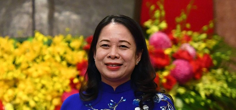 VO THI ANH XUAN TAKES CHARGE OF AS VIETNAMS ACTING PRESIDENT