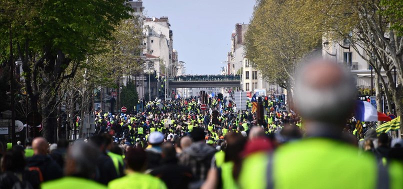 YELLOW VEST PROTESTS IN FRANCE MARK 1ST ANNIVERSARY